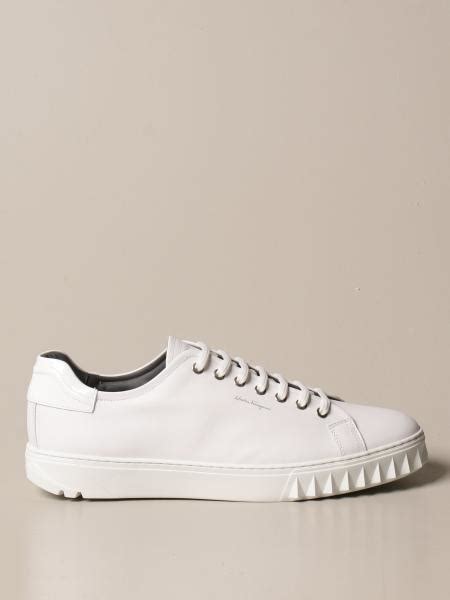 tenis ferragamo blancos hombre|sneakers ferragamo.